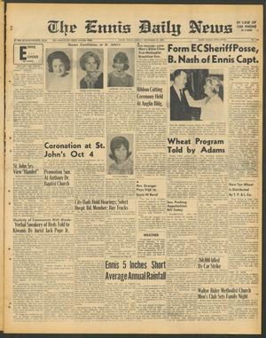 The Ennis Daily News (Ennis, Tex.), Vol. 74, No. 228, Ed. 1 Friday, September 25, 1964