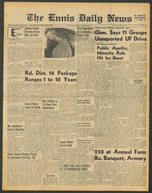 The Ennis Daily News (Ennis, Tex.), Vol. 74, No. 246, Ed. 1 Friday, October 16, 1964