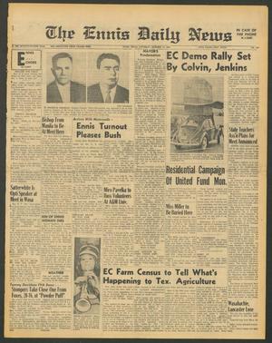 The Ennis Daily News (Ennis, Tex.), Vol. 74, No. 247, Ed. 1 Saturday, October 17, 1964