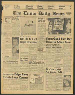 The Ennis Daily News (Ennis, Tex.), Vol. 74, No. 253, Ed. 1 Saturday, October 24, 1964