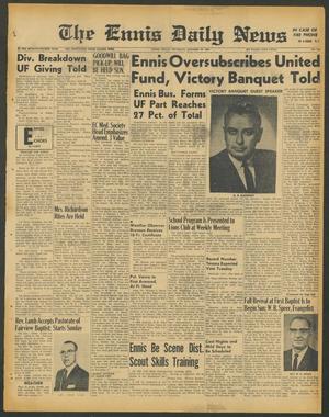 The Ennis Daily News (Ennis, Tex.), Vol. 74, No. 257, Ed. 1 Thursday, October 29, 1964