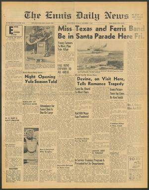 The Ennis Daily News (Ennis, Tex.), Vol. 74, No. 284, Ed. 1 Tuesday, December 1, 1964