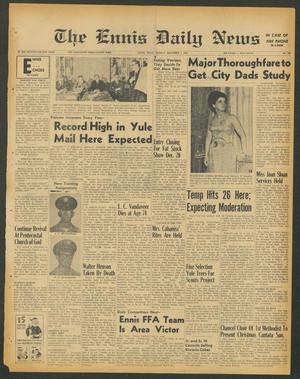 The Ennis Daily News (Ennis, Tex.), Vol. 74, No. 289, Ed. 1 Monday, December 7, 1964