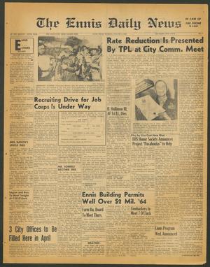 The Ennis Daily News (Ennis, Tex.), Vol. 75, No. 3, Ed. 1 Tuesday, January 5, 1965