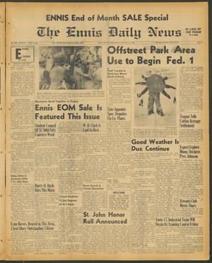 The Ennis Daily News (Ennis, Tex.), Vol. 75, No. 22, Ed. 1 Wednesday, January 27, 1965