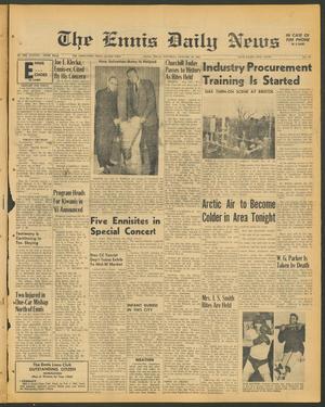 The Ennis Daily News (Ennis, Tex.), Vol. 75, No. 25, Ed. 1 Saturday, January 30, 1965