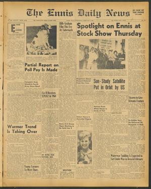 The Ennis Daily News (Ennis, Tex.), Vol. 75, No. 28, Ed. 1 Wednesday, February 3, 1965