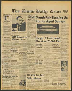 The Ennis Daily News (Ennis, Tex.), Vol. 75, No. 43, Ed. 1 Saturday, February 20, 1965