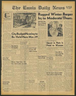 The Ennis Daily News (Ennis, Tex.), Vol. 75, No. 46, Ed. 1 Wednesday, February 24, 1965