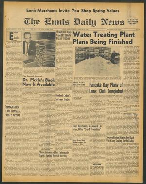 The Ennis Daily News (Ennis, Tex.), Vol. 75, No. 47, Ed. 1 Thursday, February 25, 1965