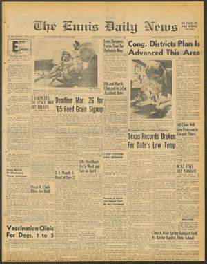 The Ennis Daily News (Ennis, Tex.), Vol. 75, No. 67, Ed. 1 Saturday, March 20, 1965