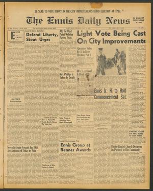 Primary view of object titled 'The Ennis Daily News (Ennis, Tex.), Vol. 75, No. 119, Ed. 1 Thursday, May 20, 1965'.