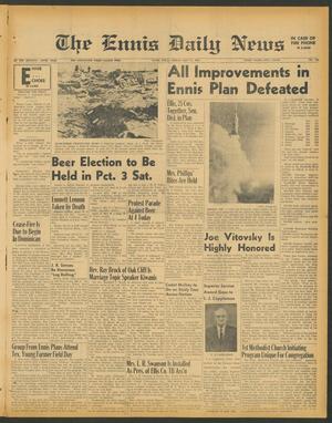 The Ennis Daily News (Ennis, Tex.), Vol. 75, No. 120, Ed. 1 Friday, May 21, 1965