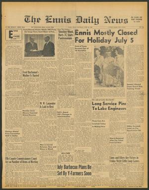 The Ennis Daily News (Ennis, Tex.), Vol. 75, No. 145, Ed. 1 Saturday, June 19, 1965