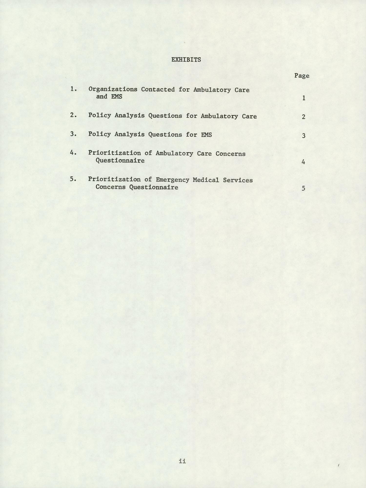 Texas State Health Plan: 1985, Appendix A
                                                
                                                    II
                                                
