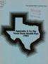 Primary view of Texas State Health Plan: 1985, Appendix A