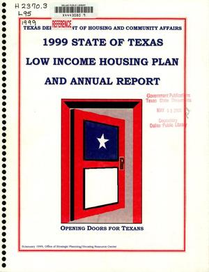 Primary view of object titled 'Texas Low Income Housing Plan and Annual Report: 1999'.