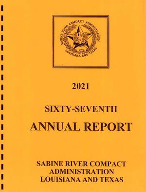 Primary view of object titled 'Sabine River Compact Administration Annual Report: 2021'.