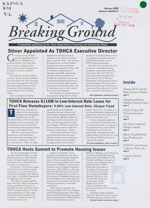 Breaking Ground, Volume 4, Number 2, February 1999