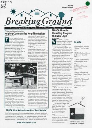 Breaking Ground, Volume 4, Number 3, May 1999