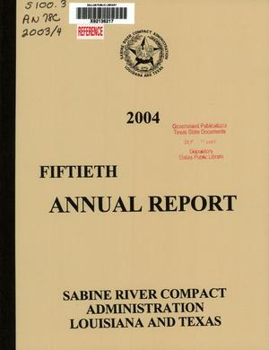 Sabine River Compact Administration Annual Report: 2004