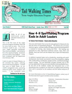 Tail Walking Times, Number 1, Fall 1997