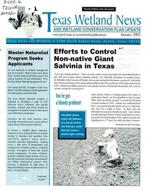 Texas Wetland News, January 2002