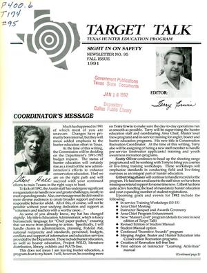 Target Talk, Number 95, Fall 1991