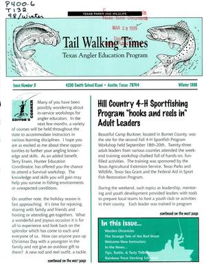Tail Walking Times, Number 5, Winter 1998