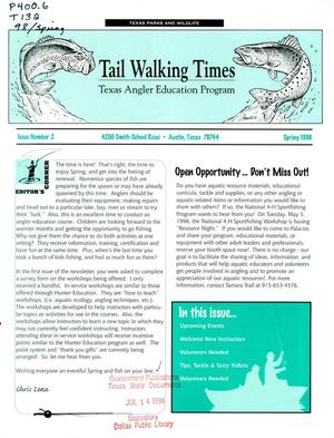 Tail Walking Times, Number 2, Spring 1998