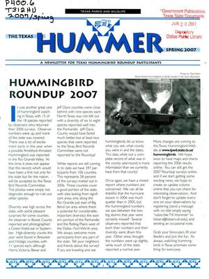 The Texas Hummer, Spring 2007