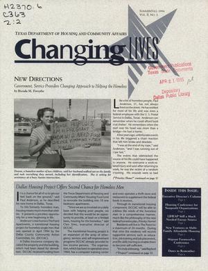 Changing Lives, Volume 2, Number 2, Summer/Fall 1994