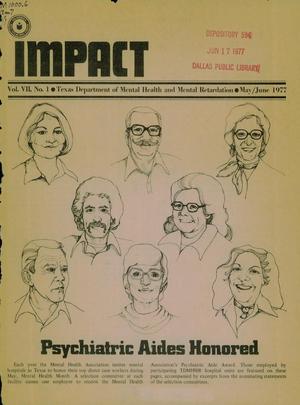 Primary view of object titled 'Impact, Volume 7, Number  1, May/June 1977'.