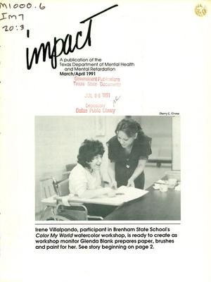 Primary view of object titled 'Impact, Volume 20, Number 3, March/April 1991'.
