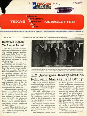 Texas IDEAS Newsletter, Volume 4, Number 4, June 1974
