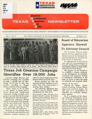 Texas IDEAS Newsletter, Volume 5, Number 10, October 1975