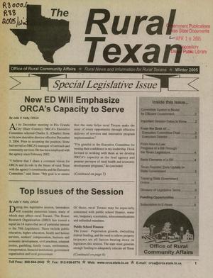 Primary view of object titled 'The Rural Texan, Volume 3, Issue 3, Winter 2005'.