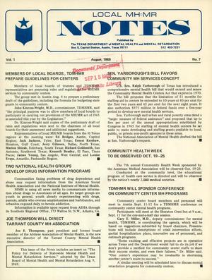 Local MH/MR Notes, Volume 1, Number 7, August 1969