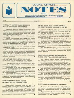 Local MH/MR Notes, Volume 2, Number 6, June 1970