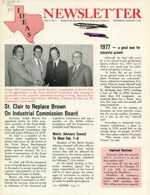 IDEAS Newsletter, Volume 8, Number 1, December-January 1978