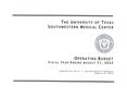 Thumbnail image of item number 3 in: 'University of Texas Southwestern Medical Center Operating Budget: 2023'.