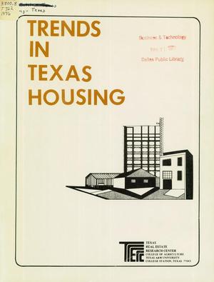 Primary view of object titled 'Trends in Texas Housing'.
