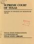 Thumbnail image of item number 1 in: 'Supreme Court of Texas: Indexes to Dockets on Microfiche 1985-86'.