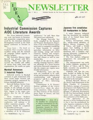 IDEAS Newsletter, Volume 7, Number 6, June 1977
