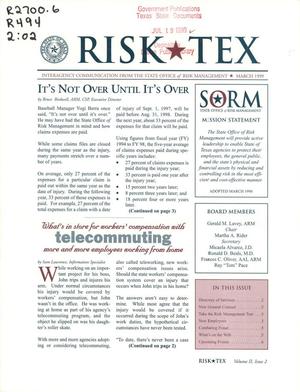 Risk-Tex, Volume 2, Issue 2, March 1999