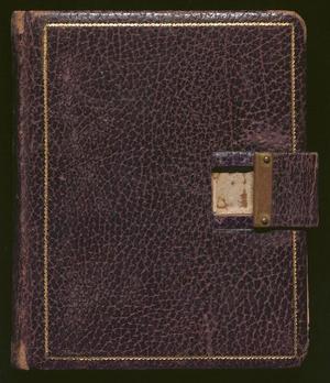 Primary view of object titled '[Diary of Minnie Howard Walker: 1924-1927]'.