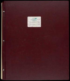 Primary view of object titled '[Theatre Under the Stars Scrapbook: August 1987-October 1990]'.