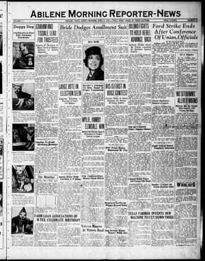 Primary view of object titled 'Abilene Morning Reporter-News (Abilene, Tex.), Vol. 11, No. 31, Ed. 1 Sunday, April 4, 1937'.