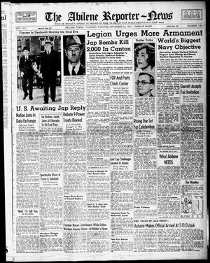 Primary view of object titled 'The Abilene Reporter-News (Abilene, Tex.), Vol. 57, No. 134, Ed. 2 Thursday, September 23, 1937'.