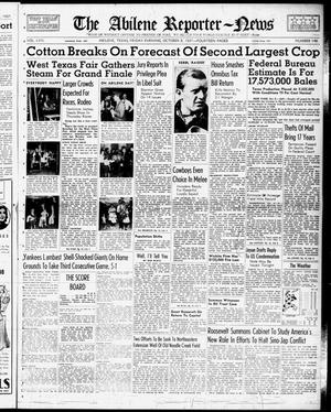 The Abilene Reporter-News (Abilene, Tex.), Vol. 57, No. 149, Ed. 2 Friday, October 8, 1937